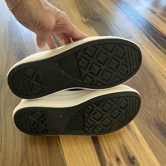 CONVERSE Chuck Taylor Move Black High Top Platform Shoes Women's Size 10 - Picture 6 of 9